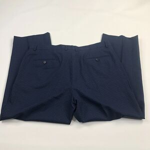 Trend Maxman 40R (Fit 38W 27.5L) Luxury Mens Chino Dress Pants Blue EUC